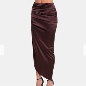 OW Collection Izzy Skirt Cappuccino Sz 12 NWT